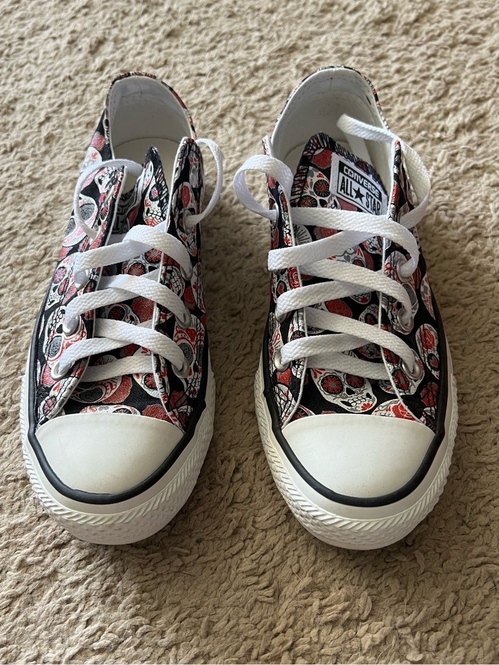 Converse All-Star Sneakers (Sugar Skulls)